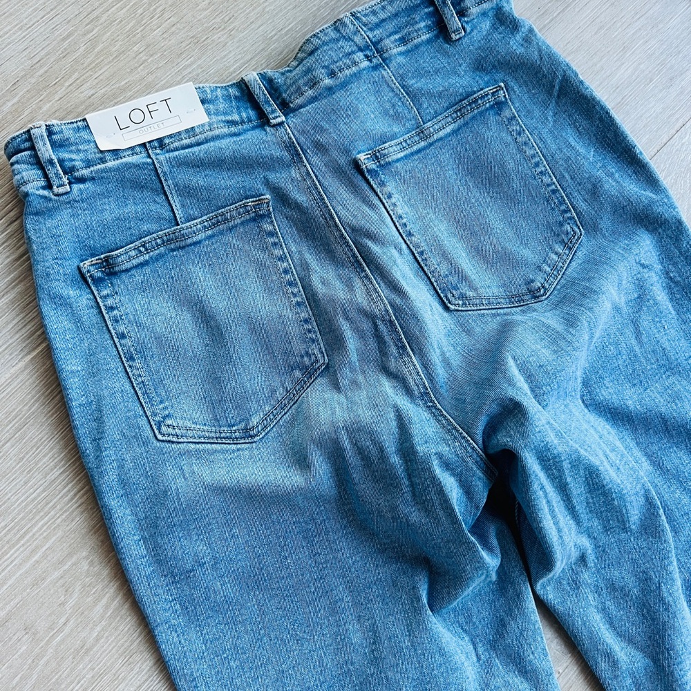 LOFT Relaxed Flare Jeans